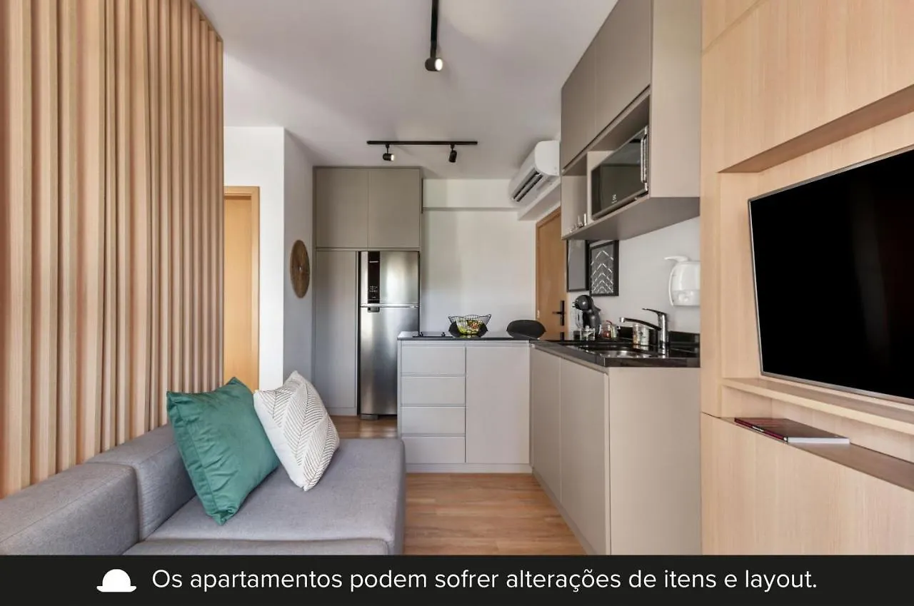 Apartament Charlie Homelike Pinheiros São Paulo Brazylia